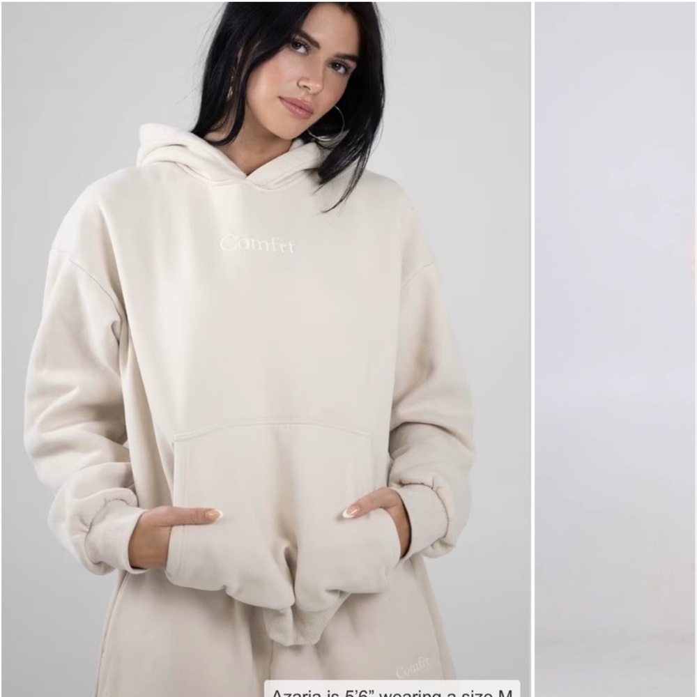 Women's Cream Hoodie
